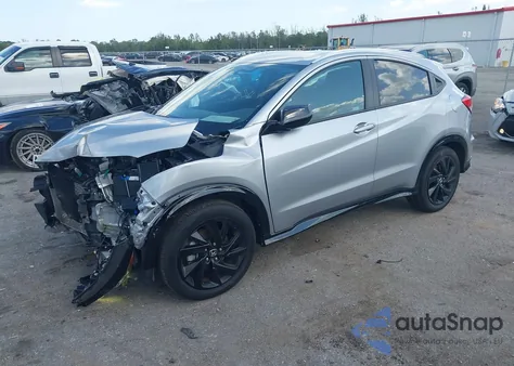 2022 Honda Hr-V 2Wd Sport z USA, uszkodzony, nr VIN 3CZRU5H18NM734812